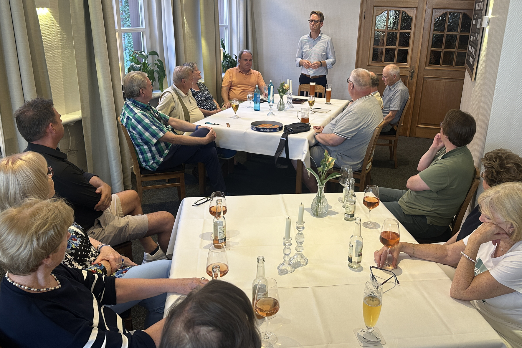 Marc Henrichmann berichtete aus Berlin und diskutierte mit den Havixbecker CDU-Mitgliedern.